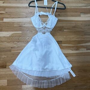 For Love & Lemons - Blushing Blooms Mini Slip Size Medium. NWT